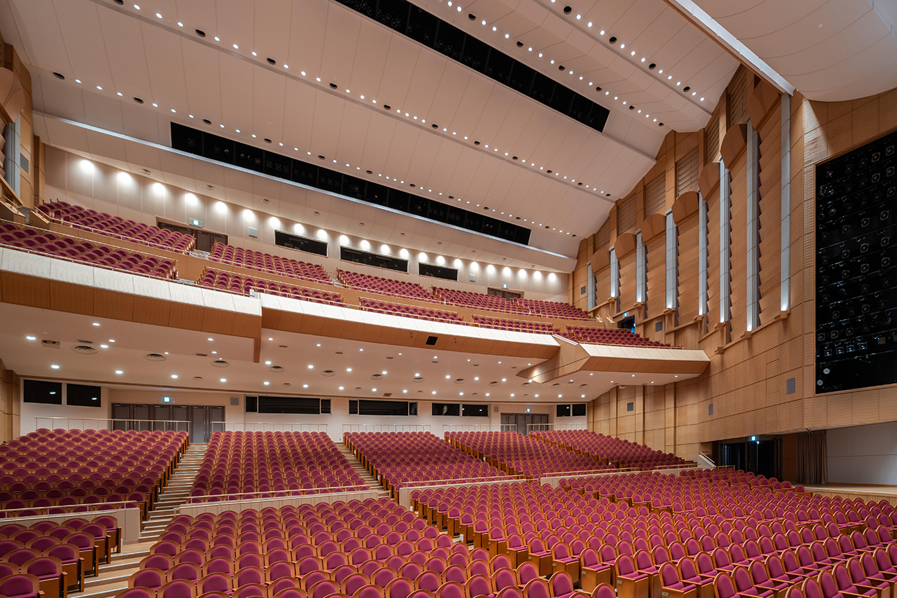 キッセイ文化ホール（長野県松本文化会館）大ホール・玄関ホール・国際会議室 内観